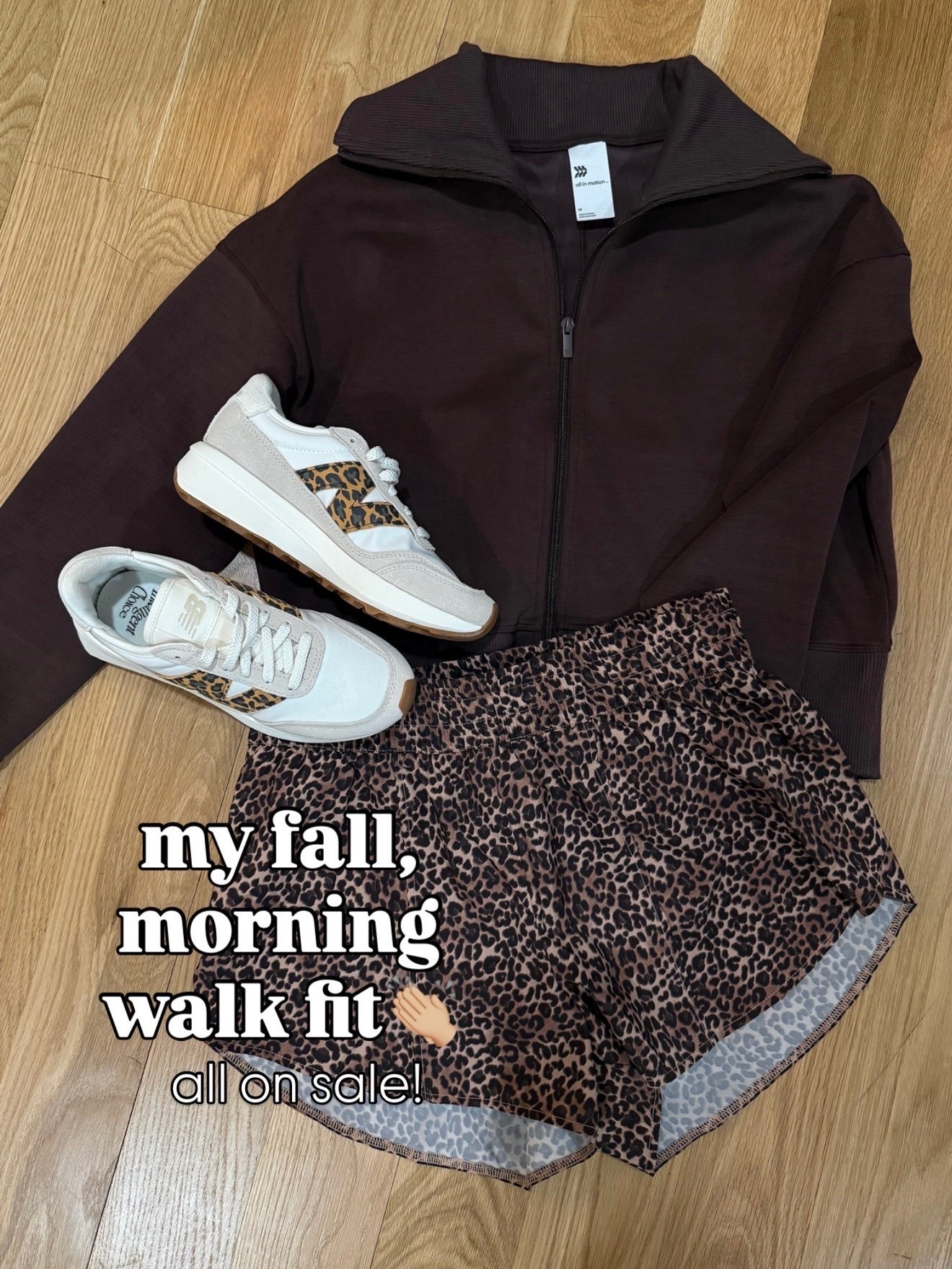 My fall, morning walk fit all on sale