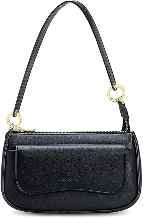 Peacocktion Small Shoulder Bags, Crossbody Purses for Women Vegan Leather Handbag Hobo Purse, 2 S... | Amazon (US)