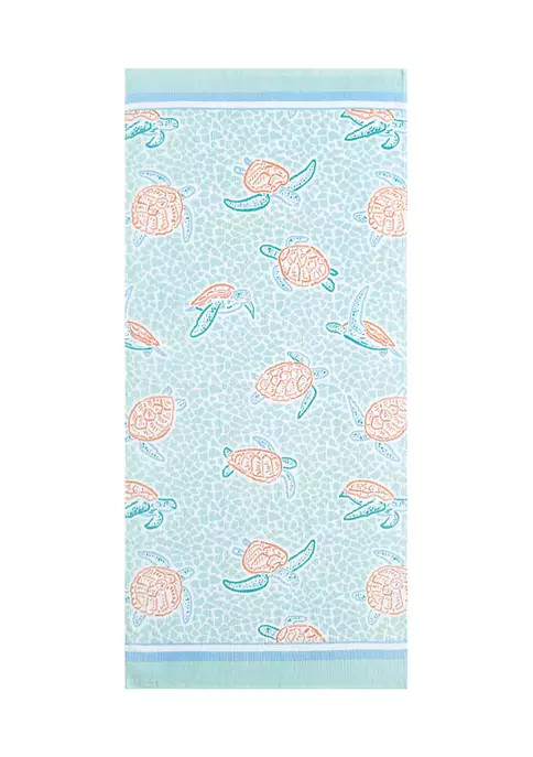 Sea Turtle Beach Towel | Belk