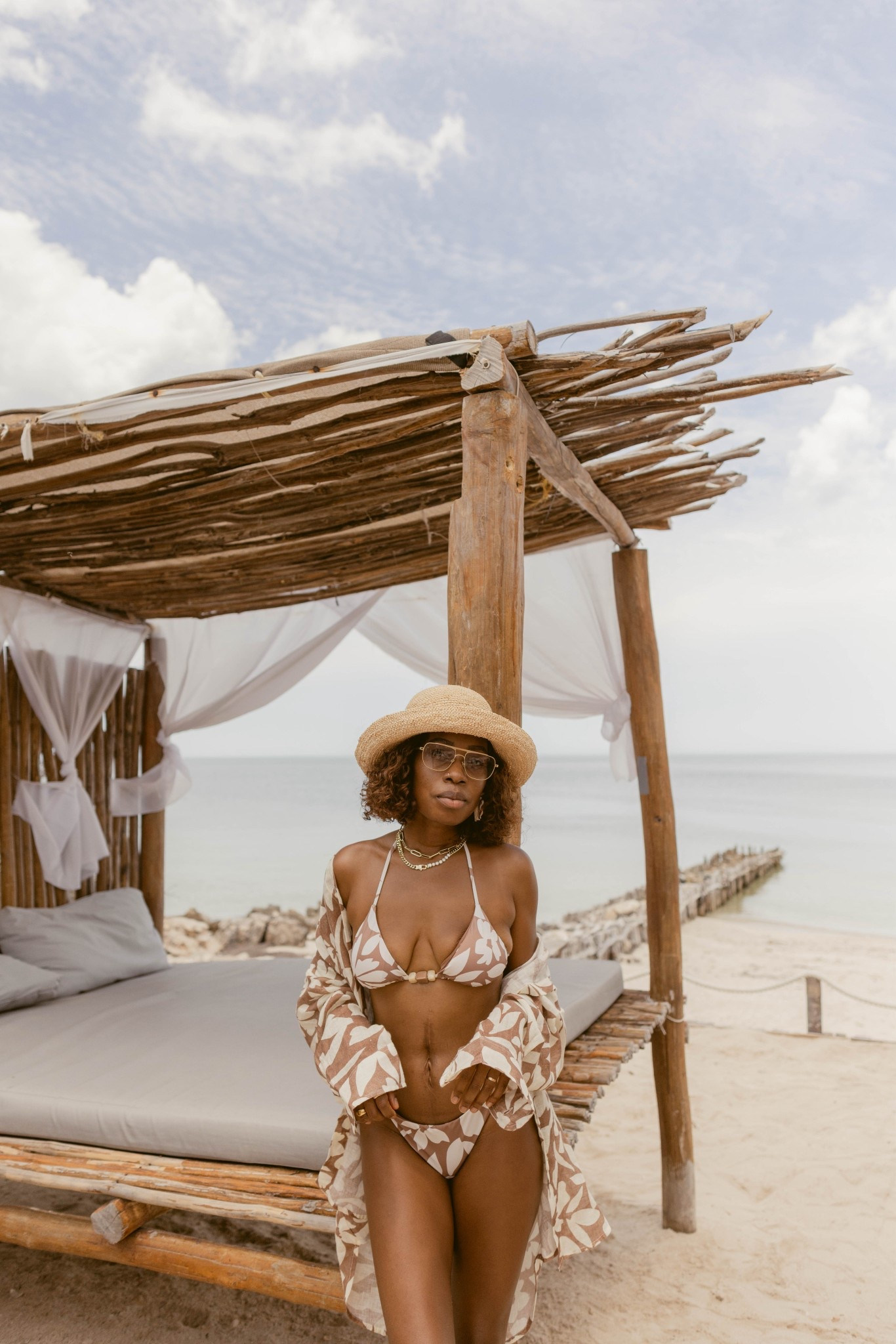 Floral print bikini set vacation outfit beach outfit summer outfit 

#LTKPetite #LTKStyleTip #LTKTravel