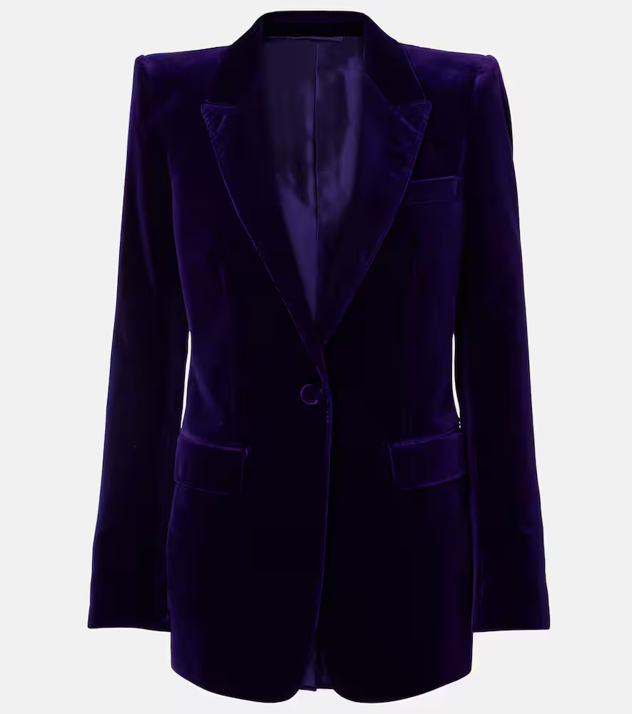 Tom Ford Single-breasted cotton velvet blazer | Mytheresa (US/CA)