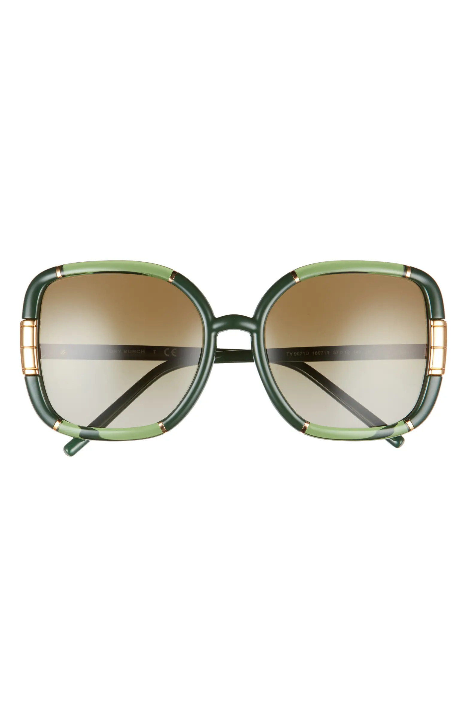 Tory Burch 57mm Square Sunglasses | Nordstrom | Nordstrom