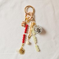 Disco Ball Bag Charm, Y2K Keychain Accessory, Cute Bear Purse Fun Gift For Party Girls, Aesthetic Charm Backpack, Festival | Etsy (US)