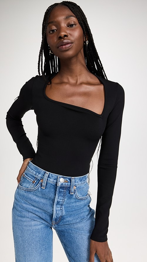 GOLDSIGN The Esme Thong Bodysuit | SHOPBOP | Shopbop