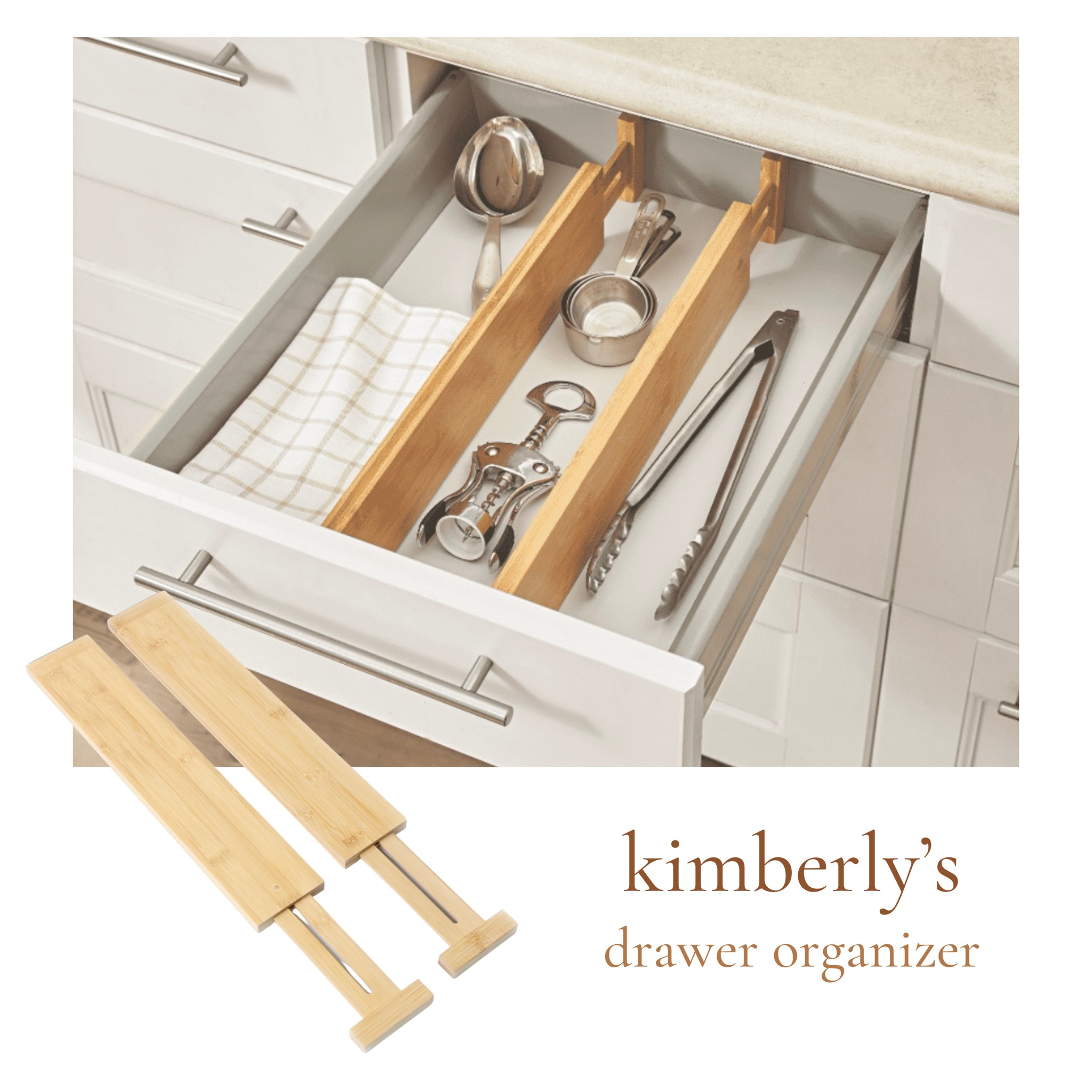 This easy organizer can transform your drawers in minutes! #organize #transformation #kitchenorganization 

#LTKhome #LTKunder50 #LTKFind