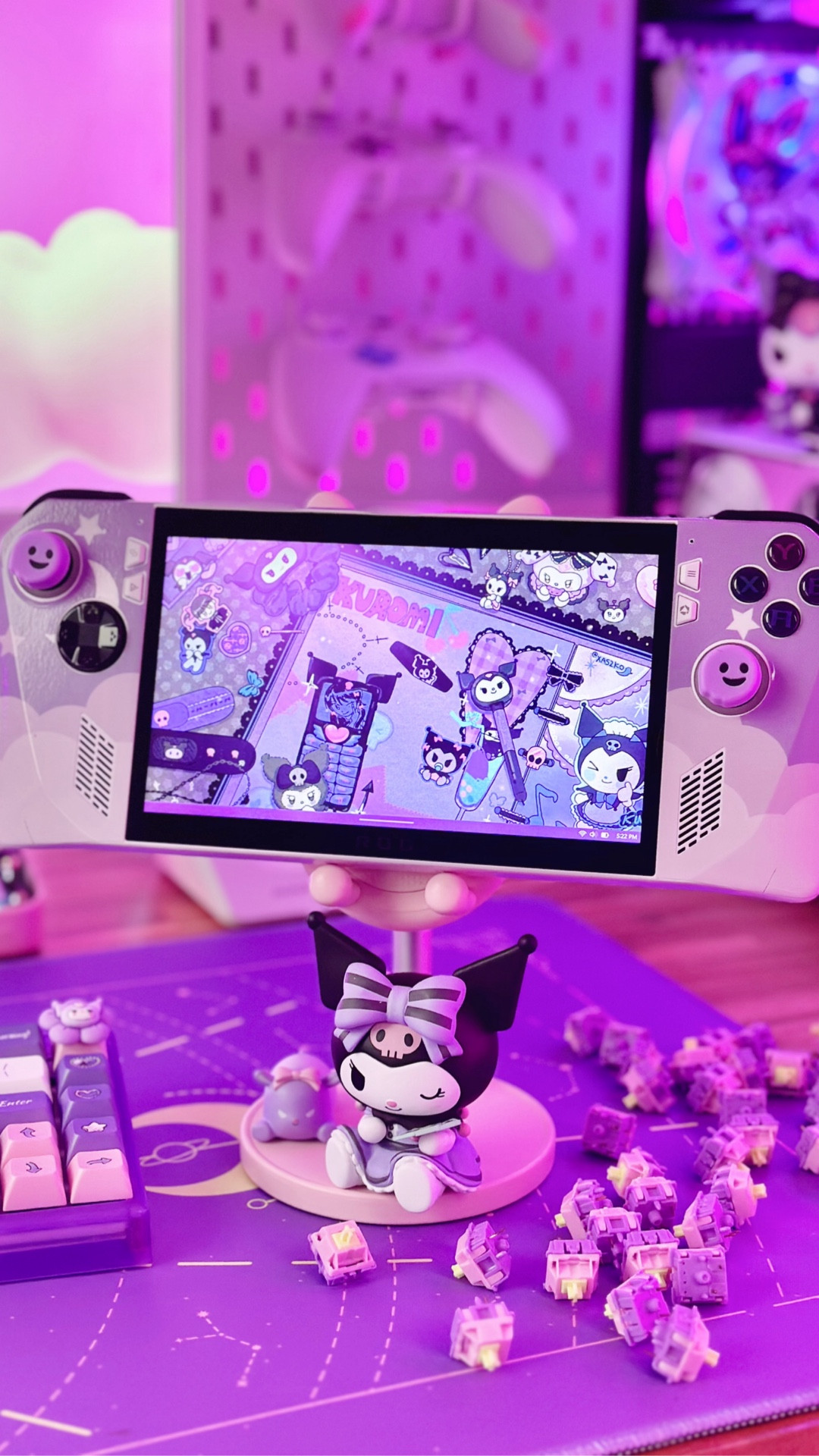 Customizing my ASUS ROG Ally! 💜 I love this little gaming handheld and I use it almost every day! 🥹 It's always fun to personalize my devices with a vinyl skin and thumb grips~ 😍

Linked the newest version of the ROG Ally + mine below! The one in the video is several years old, so please double check that the accessories I linked work with your handheld.

🎮💕🎮💕🎮💕🎮

ASUS ROG Ally, ASUS ROG Ally X, ASUS ROG Xbox Ally, handheld gaming console, handheld gaming system, portable gaming, Steam Deck, Windows PC, gaming accessories, PC gaming, ROG Ally skin, ROG Ally accessories, gaming thumb grips, ROG Ally dock, ROG Ally case, DIY, how-to, tutorial, crafts, personalization, customization, purple, kuromi-themed ROG Ally, Kuromi, Sanrio, purple gaming setup

#LTKKids #LTKTravel #LTKSaleAlert