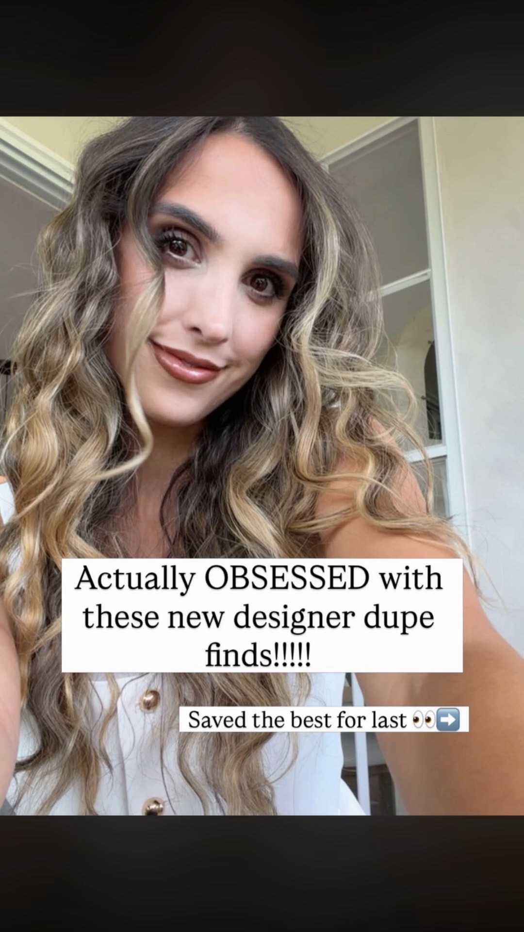 Actually obsessed with these new designer dupe finds!!!