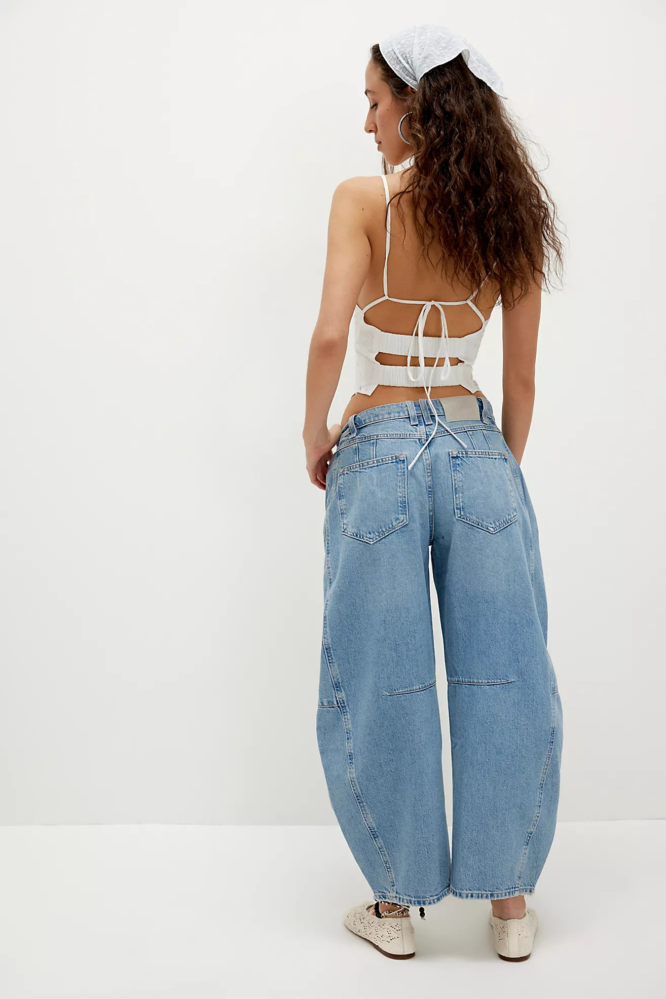 CRVY Venus Barrel Jeans | Free People (Global - UK&FR Excluded)