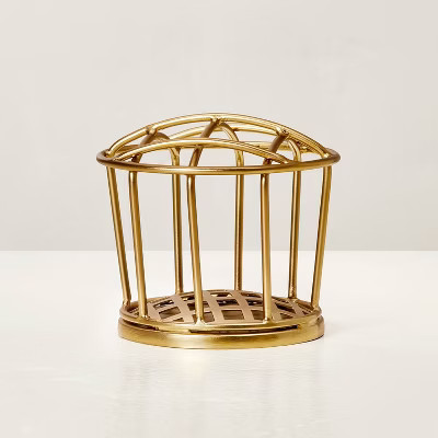 Metal Flower Frog Brass Finish - Hearth & Hand™ with Magnolia | Target