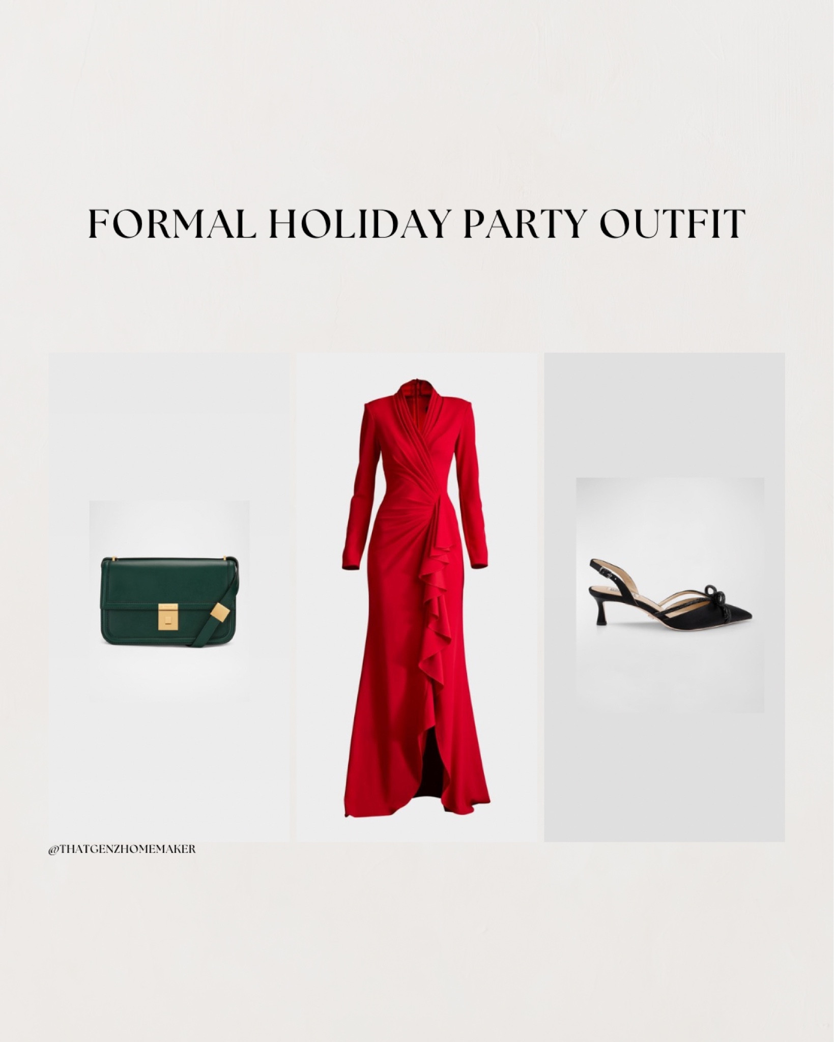 formal holiday party outfit

long red dress, long sleeve dress, purse, holiday party dress, christmas party outfit, new years outfit



#LTKSeasonal #LTKStyleTip #LTKHoliday
