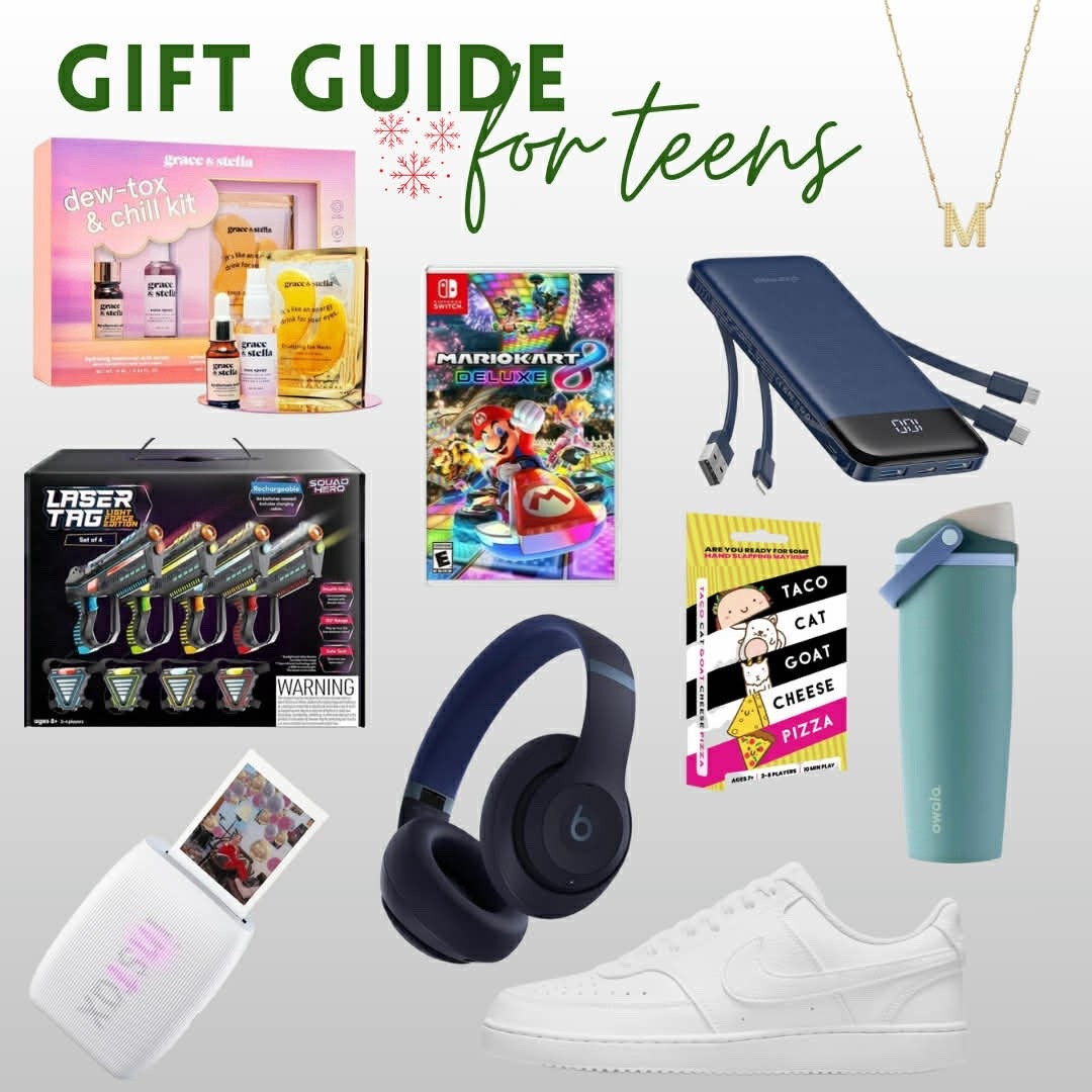 Gift guide for teens! Christmas gift ideas for boy or girl teenagers 💕

#LTKSeasonal #LTKHoliday #LTKGiftGuide