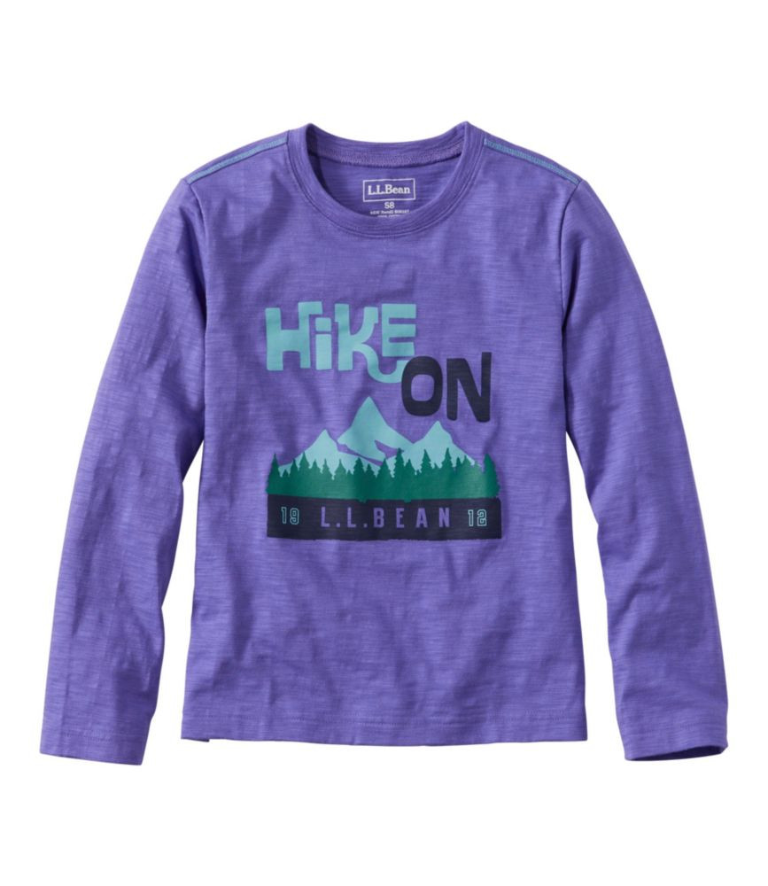 Kids' Graphic Tee, Long-Sleeve Glow-in-the-Dark | L.L. Bean