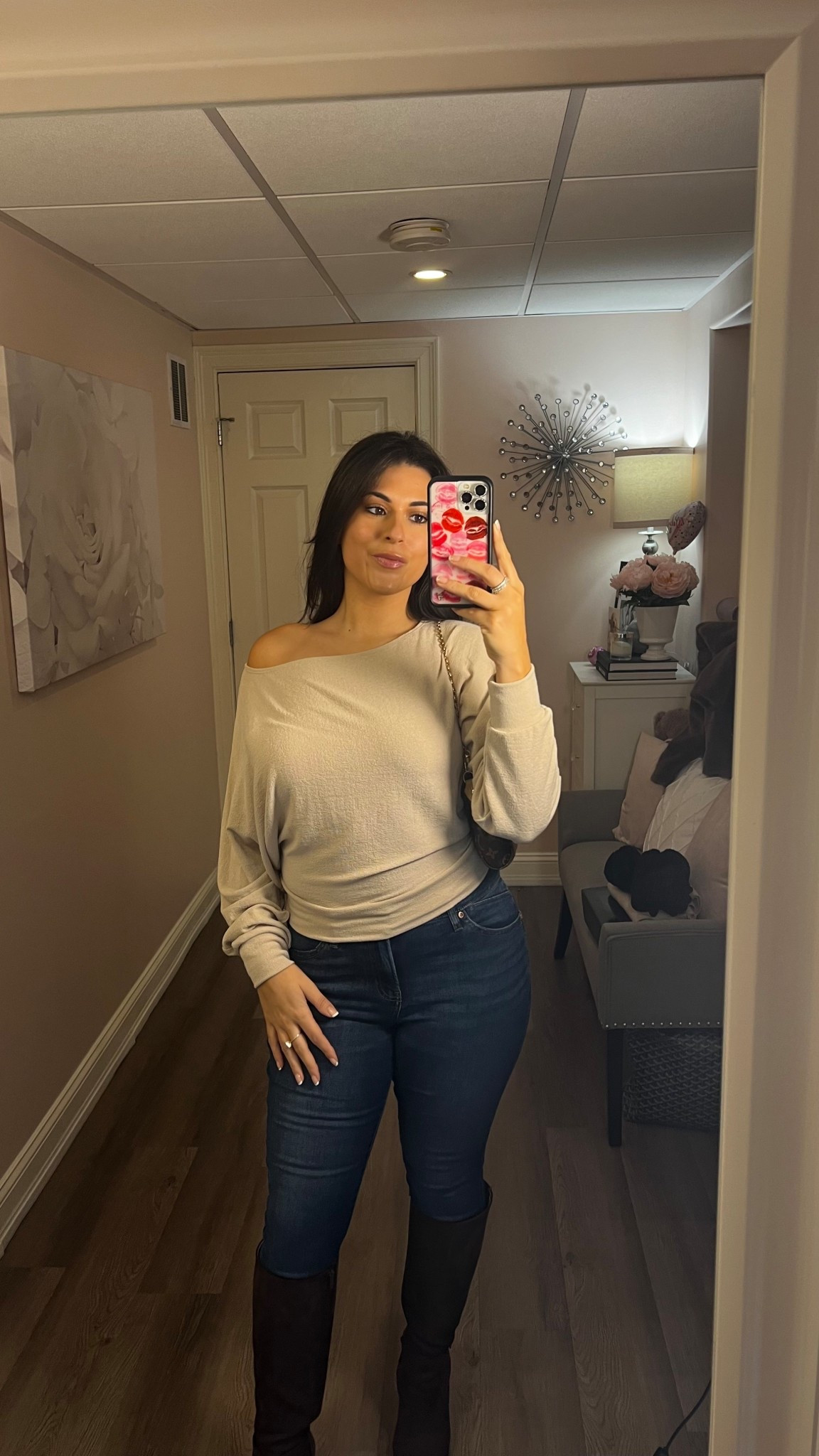 OOTN for dinner 🤎 love this sweater skinny jean combo from express

#LTKootd #LTKgrwm #LTKPetite