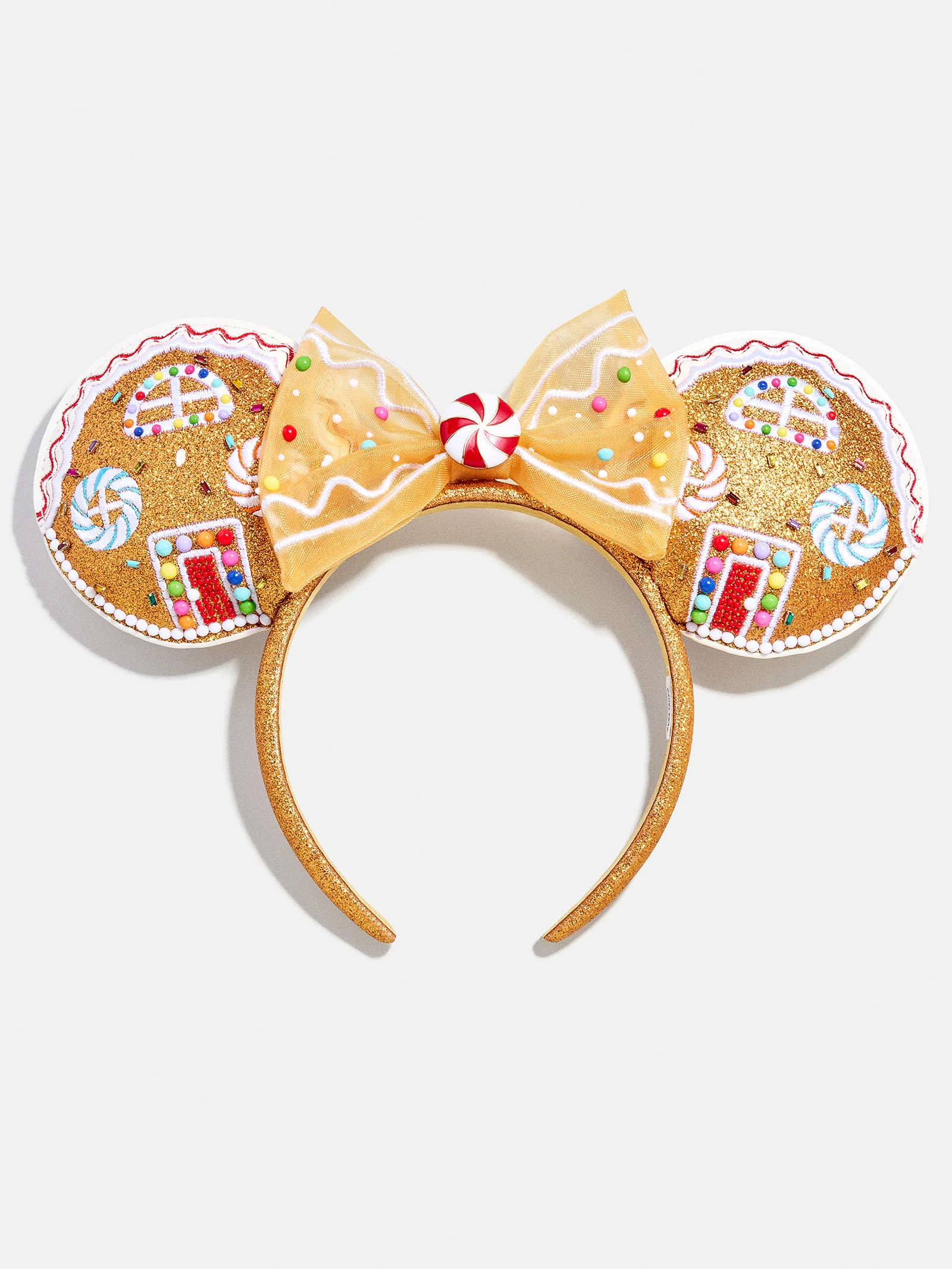 Disney Minnie Mouse Gingerbread Ears Headband - Minnie Mouse Gingerbread Ears | BaubleBar
