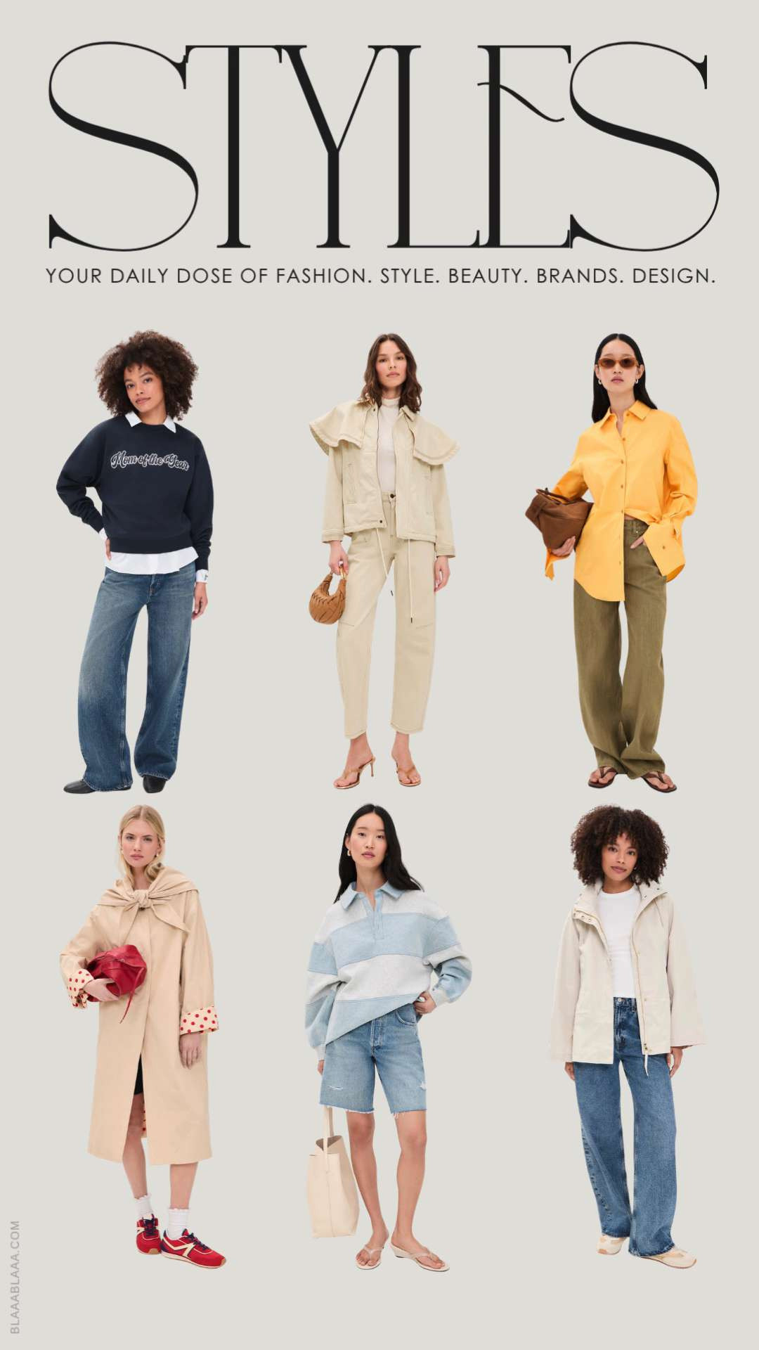 6 Chic Styles 270326 | INSTAGRAM @blaaagram

Hope you enjoyed watching this one and DON'T FORGET to hit that like button, leave a nice little comment and, if you're feeling daring enough, subscribe to the channel ... and follow us on INSTAGRAM too @blaaagram ... 

 #LTKeurope #LTKworkwear #LTKstyletip