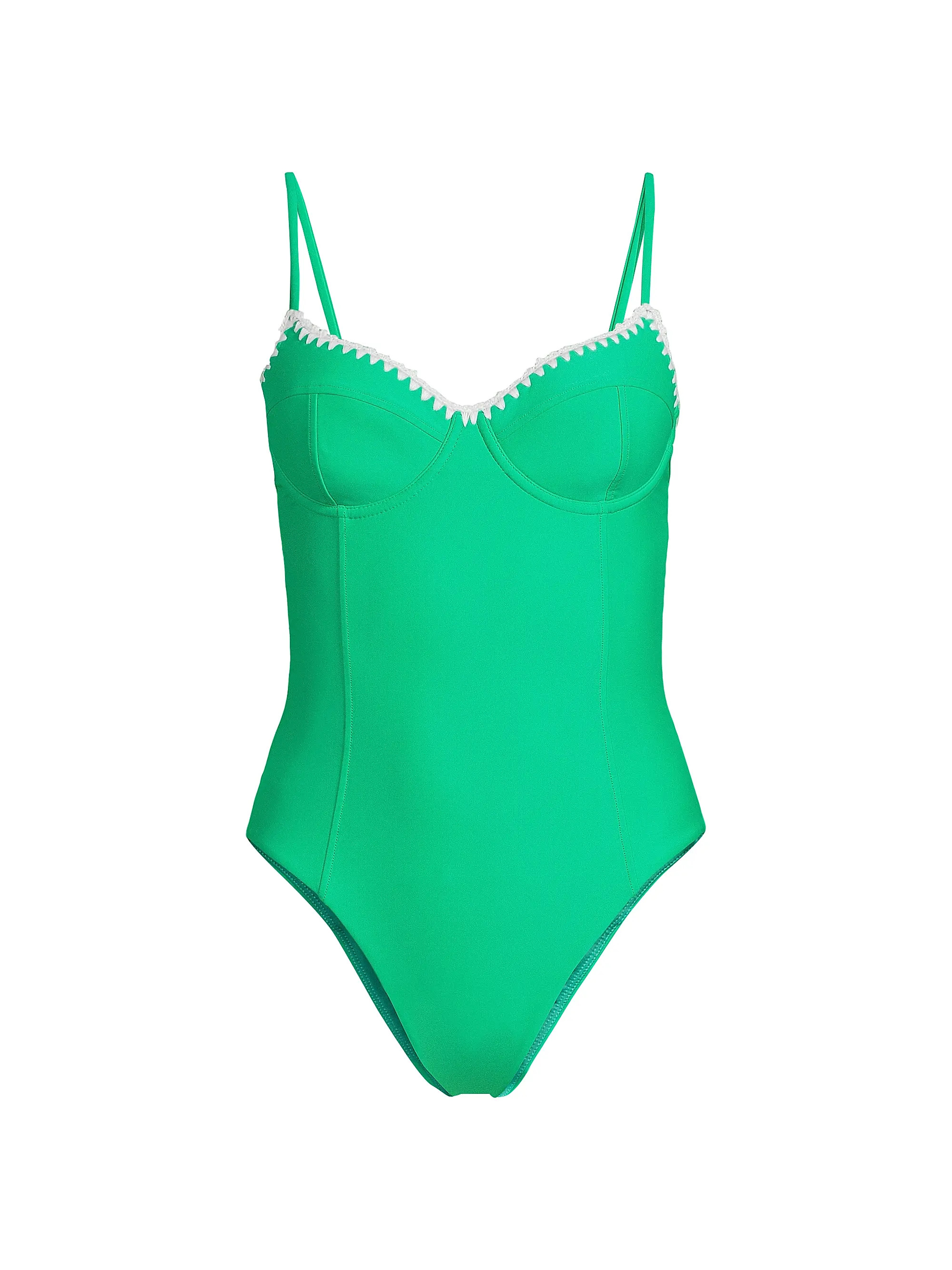 Addisyn Whipstitch One-Piece Swimsuit | Saks Fifth Avenue
