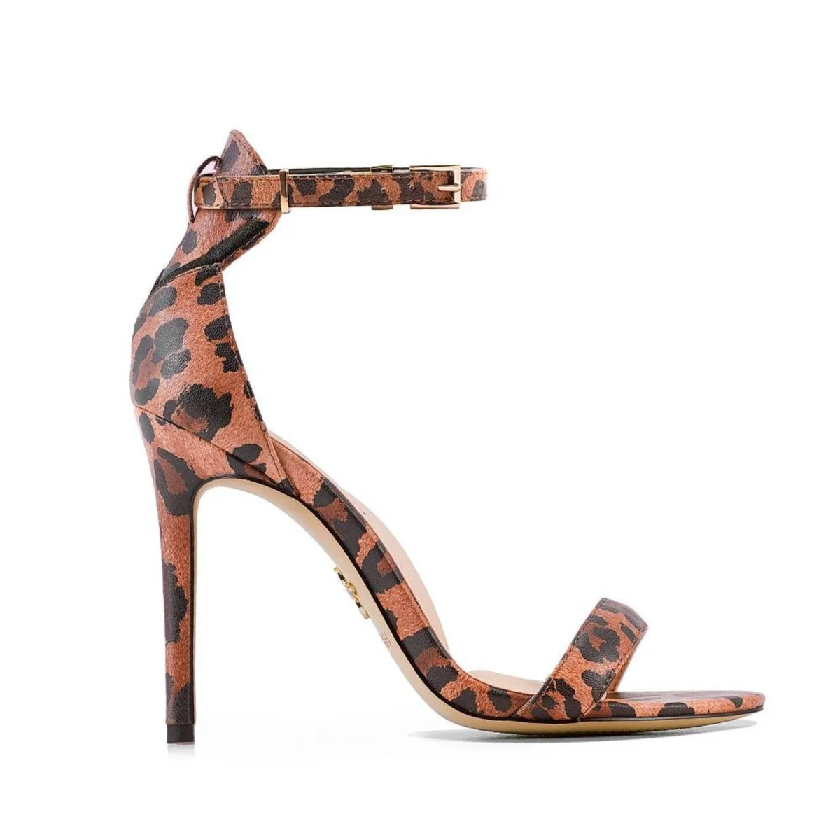 VENUS Leopard Appeel - Sustainable Vegan Strappy Sandals - VEERAH | VEERAH Designer Vegan Shoes