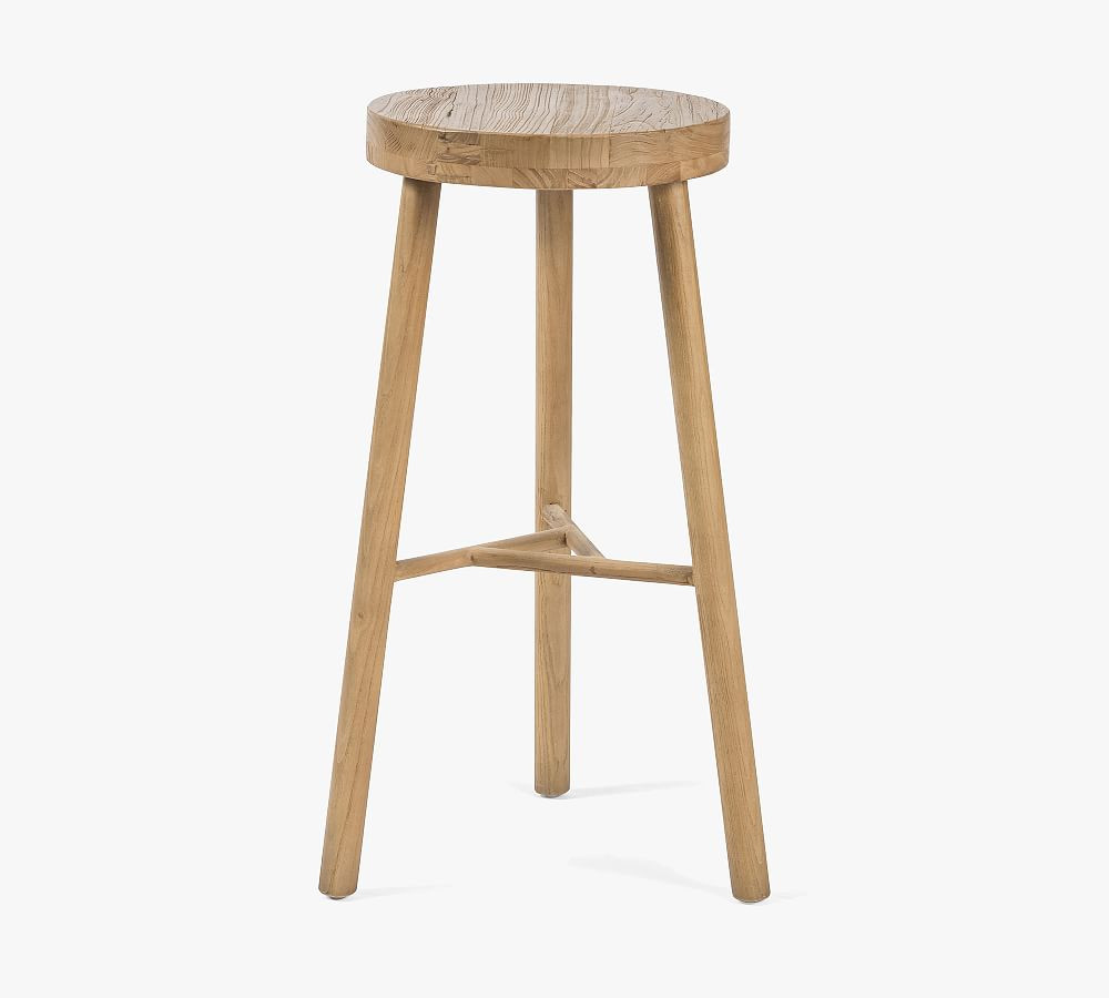 Falls Reclaimed Wood Stool | Pottery Barn (US)