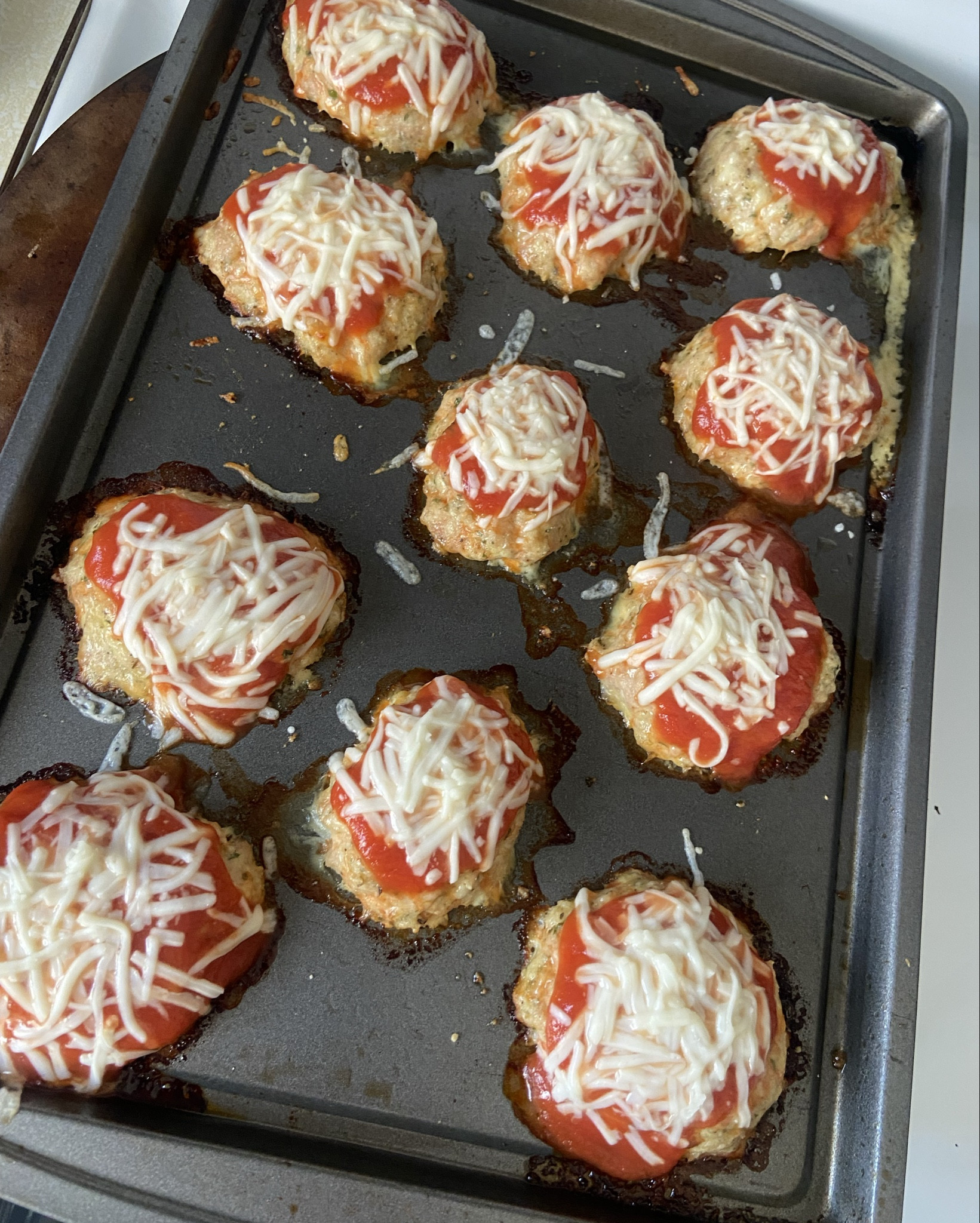 Recipe - chicken parm meatloaves - these were so flavorful and my toddlers loved them too.  I found the recipe on Instagram, the profile of : cookingkatielady


#lowcarb #recipes #chicken #easyrecipes

#LTKHome #LTKFamily