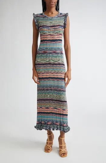 Ajak Sleeveless Knit Midi Dress | Nordstrom