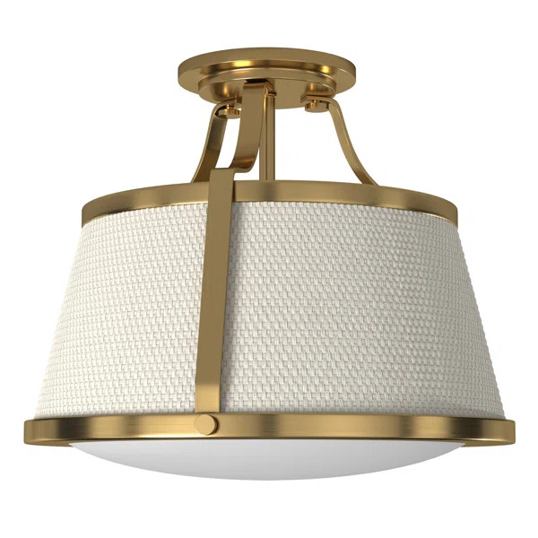 Charlotte 3 Light Semi Flush Mount | Perigold
