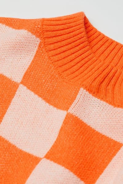 Jumper in a soft jacquard knit with dropped shoulders, long sleeves and ribbing around the neckli... | H&M (UK, MY, IN, SG, PH, TW, HK)