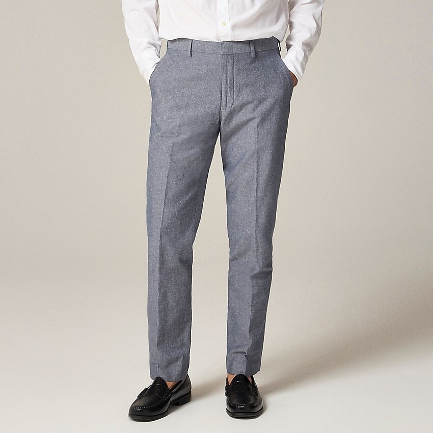 Ludlow Slim-fit unstructured suit pant in Irish cotton-linen | J. Crew US