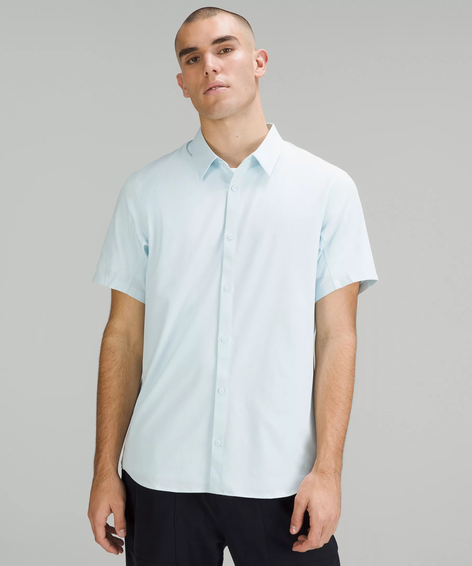 Airing Easy Short Sleeve Button-Up Shirt | Lululemon (US)
