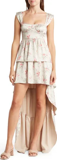 Floral Corset Maxi Dress | Nordstrom Rack