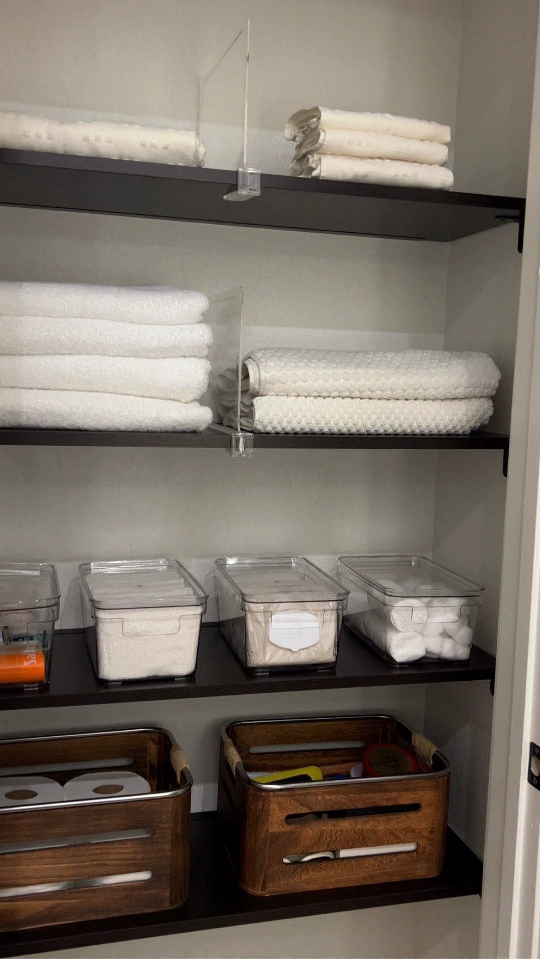 I love a fresh and organized space for spring, and these acrylic dividers and bins from @Wayfair make it so easy to keep your closets neat, organized, and functional 🧺✨

Spring refresh, spring cleaning, closet organization, linen closet, organized home 

#LTKHome #LTKSaleAlert