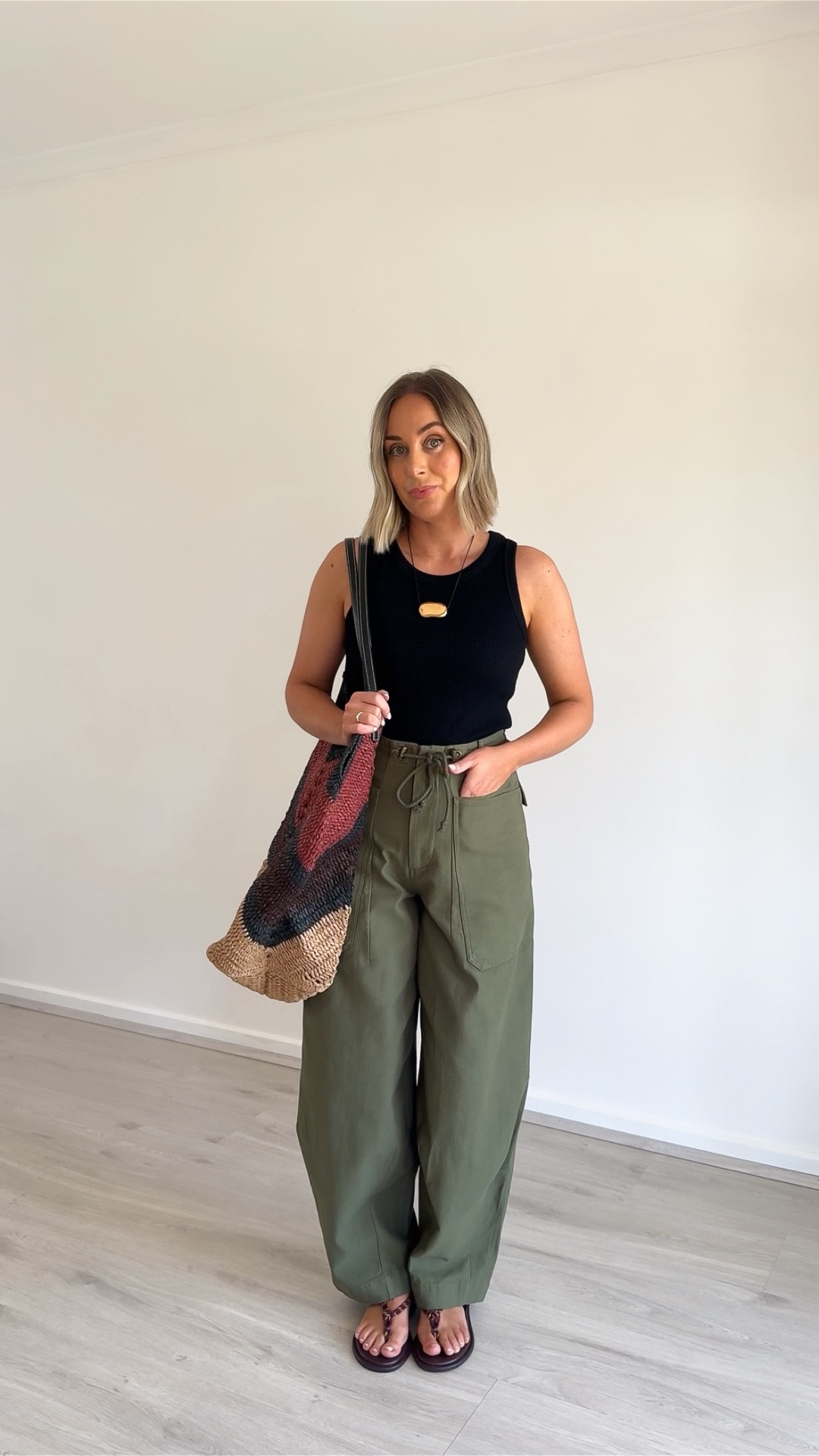 Wearing - 
 
Outfit 1
Tank by Henne
Bag by Reh Studios 
Pants by Assembly Label
Thongs by Tkees

Outfit 2
Dress by Dissh
Bag by The Horse
Skirt by VRG Girl
Heels by Tony Bianco

Outfit 3
Sheer top by H&M
Red bag by H&M
Jeans by Assembly Label
Thongs by Tkees

Outfit 4
T-shirt by Assembly Label
Necklace by Reliquia
Bag by Assembly Label
Shorts by Assembly Label
Thongs by Tkees

Outift 5 
Linen set by H&M
Red bag by H&M
Thongs by Tkees

Outfit 6
Sheer top by Dissh
Necklace by Heaven Mayhem
Bag by The Horse
Barrel leg trousers by Uniqlo
Thongs by Tony Bianco

Outfit 7
Shirt by Dissh
Bag by The Horse
Skirt by VRG Girl
Thongs by Seed

Outfit 8
T-shirt by Assembly Label
Bag by Assembly Label
Trousers by Assembly Label
Thongs by Tkees

Outfit 9
Top by VRG Girl
Bag by The Horse
Trousers by H&M

Outfit 10
Top by Assembly Labe;
Bag by Dragon Diffusion
Barrel leg pants by Uniqlo
Thongs by Tony Bianco

Outift 11
T-shirt by Assembly Label
Necklace by Raayflower
Bag by Dragon Diffusion
Trousers by Assembly Label
Thongs by Betts

Outfit 12
Set by Moss Living
Necklace by Heaven Mayhem
Bag by Dragon Diffusion
Sandals by Isabel Marant

Outfit 13
Tank by Henne 
Bag by Strand
Barrel leg trousers by Assembly Label
Sandals by Zara

Outfit 14
Shirt by Dissh
Bag by Dragon Diffusion
Trousers by Assembly Label
Thongs by Billini

Outfit 15
Tank by Morrison
Necklace by Heaven Mayhem
Bag by Zara
Cargo pants by Morrison
Sandals by Alias Mae

Outfit 16
Lace dress by VRG Girl
Necklace by Heaven Mayhem
Bag by The Horse
Pants by Assembly Label
Thongs by Tkees

#LTKaustralia #LTKsummer #LTKstyletip