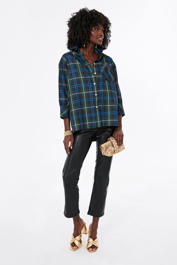 Party Plaid Adair Blouse | Tuckernuck (US)