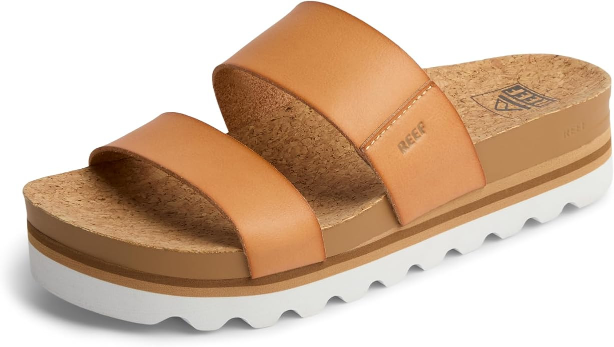 Reef Cushion Vista Hi Womens Platform Fashion Sandal, Arch Support, Ultra Soft Cushion Footbed | Amazon (US)