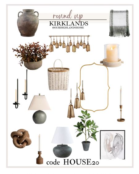 kirkland favorites for fall and winter styling. sale plus 20% off using code HOUSE20

#LTKSeasonal #LTKhome #LTKsalealert