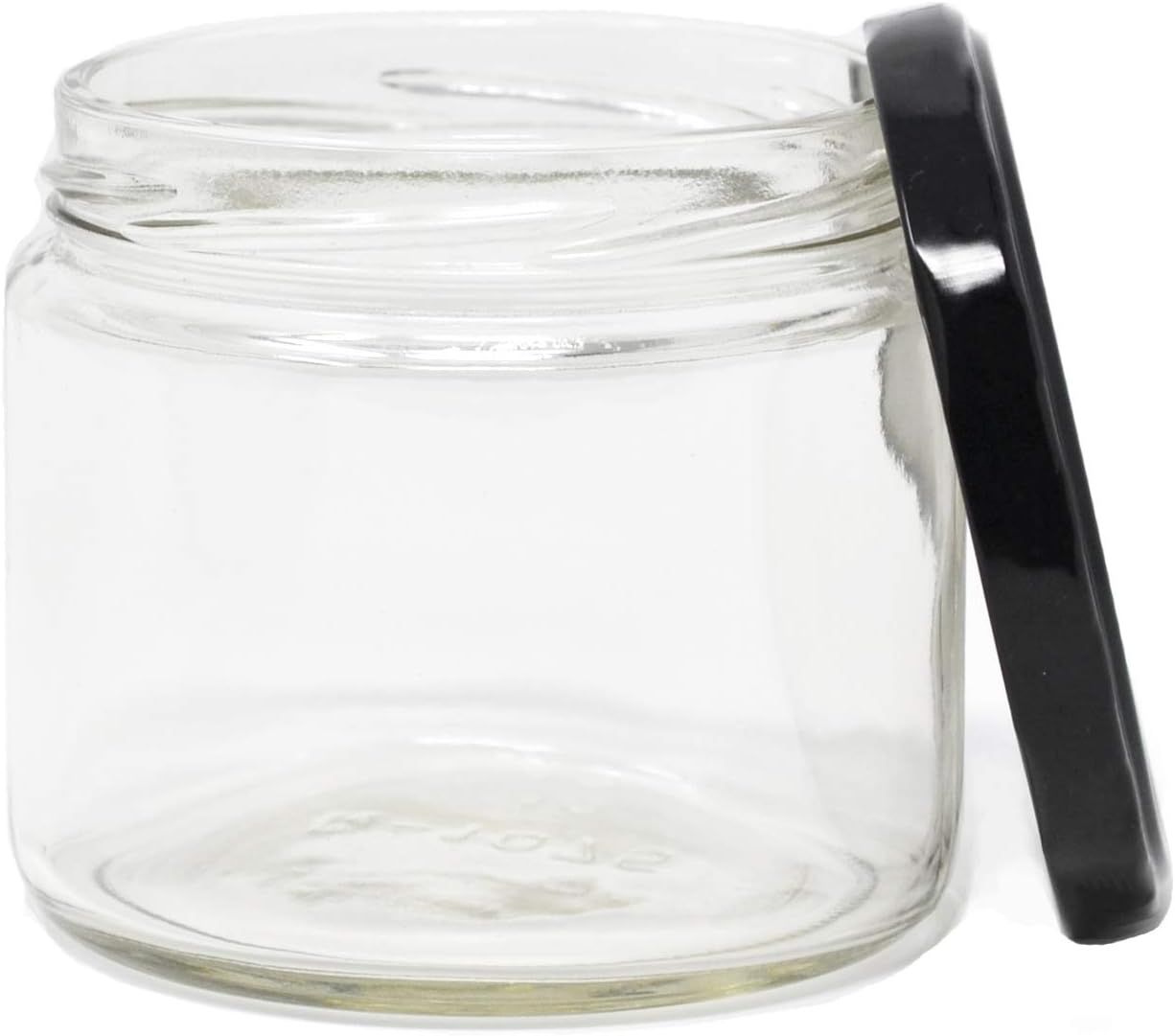 Amazon.com: nicebottles Clear Glass Salsa Jars, 12 Oz - Case of 12: Home & Kitchen | Amazon (US)
