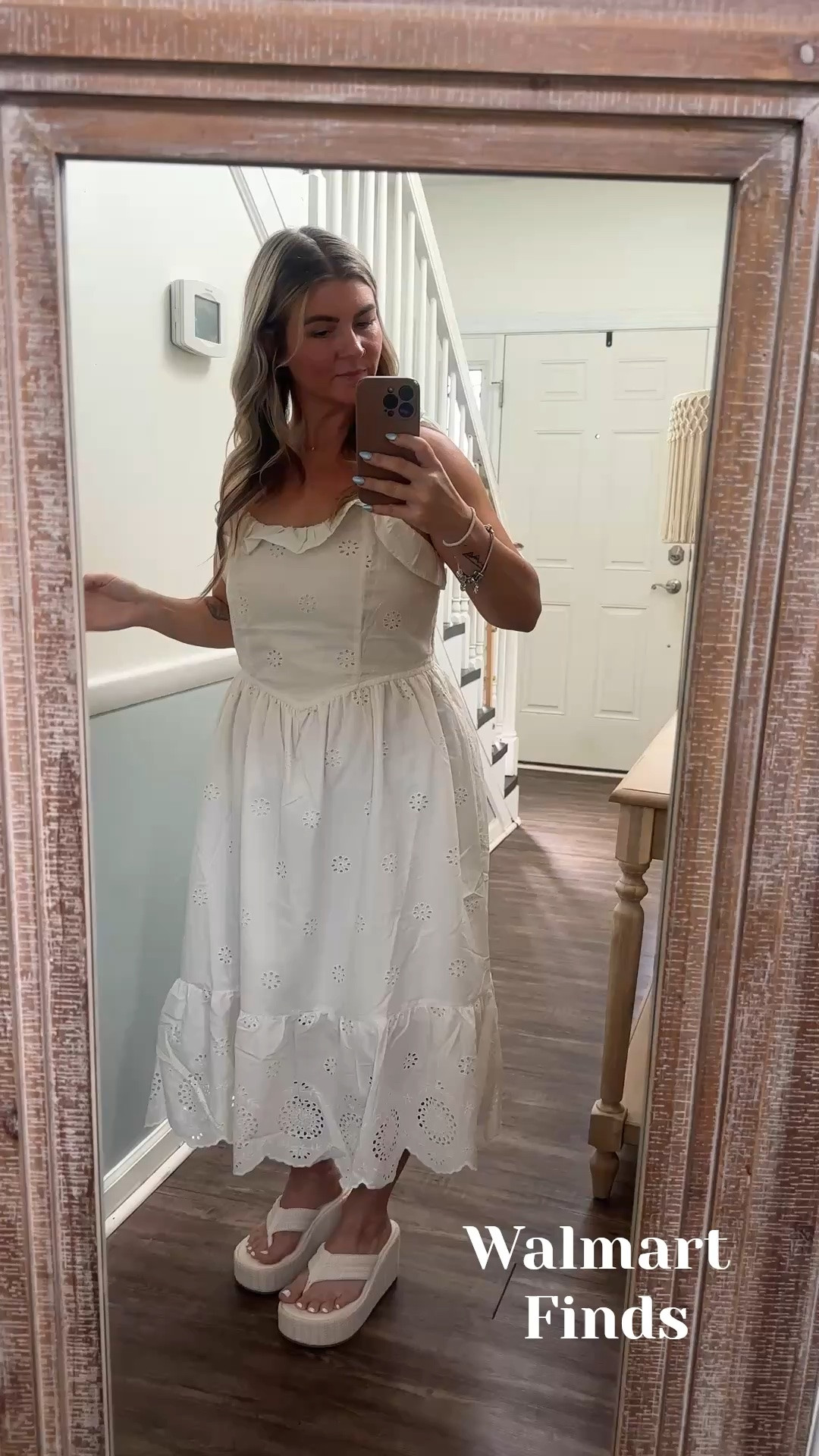 The perfect summer dress and comfy wedges from Walmart ☀️🌸

#LTKootd #LTKmomlife #LTKWedding