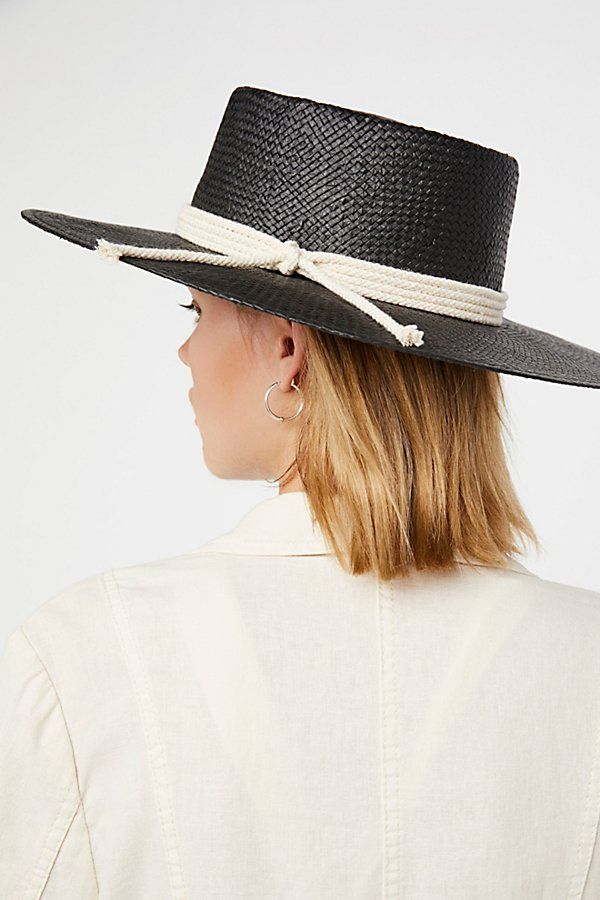 Garden Grove Straw Boater by Free People | Free People