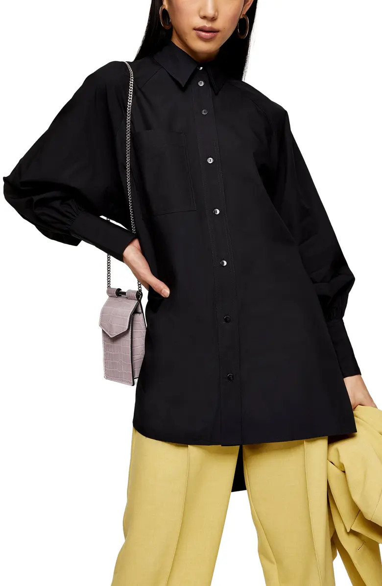 Oversize Poplin Shirt | Nordstrom