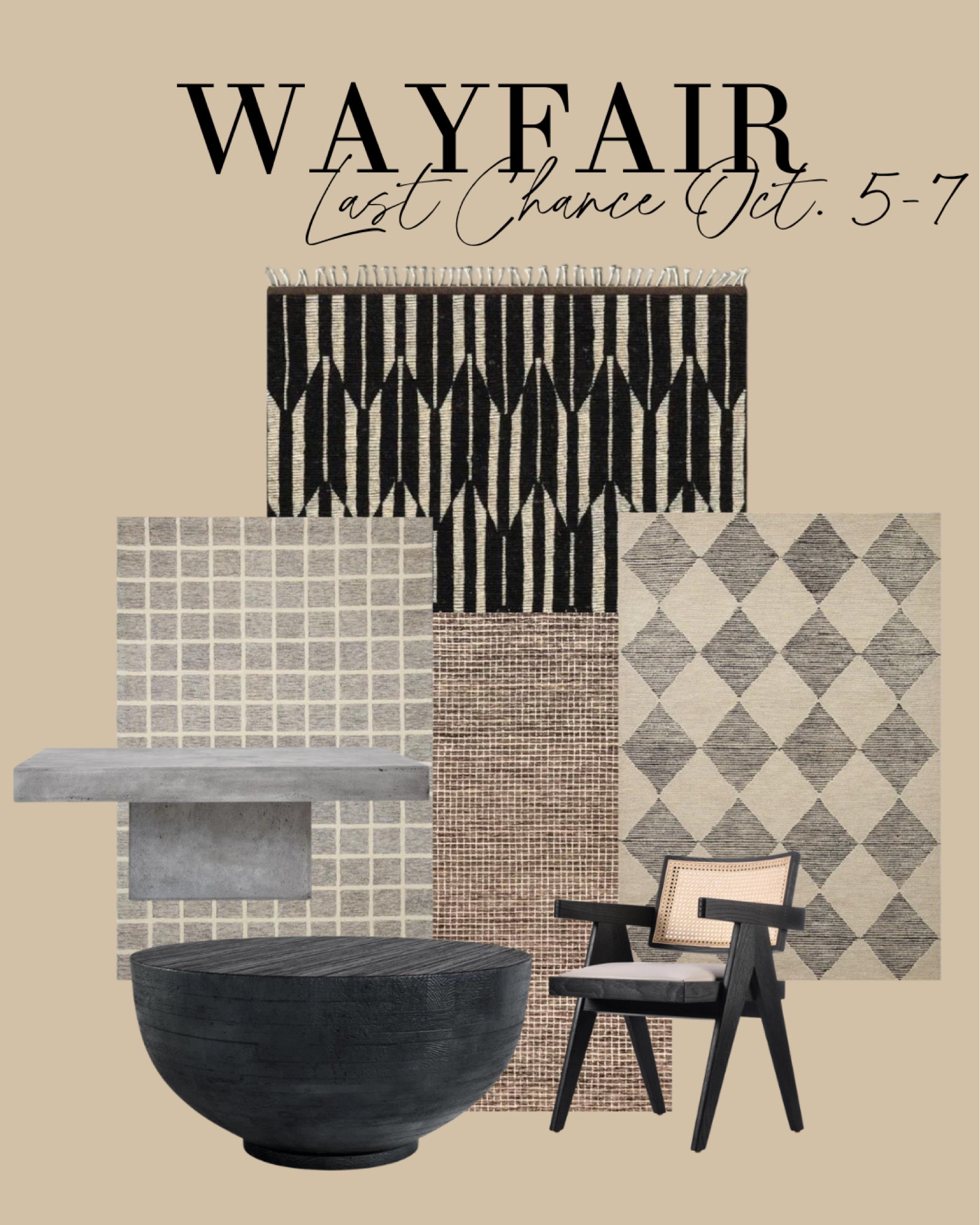 Hurry it’s the last day for Way Day Sale! Here are a few more of my favorite pics! 

Area Rugs, Coffee Tables, Chairs, sale

#LTKSaleAlert #LTKHome