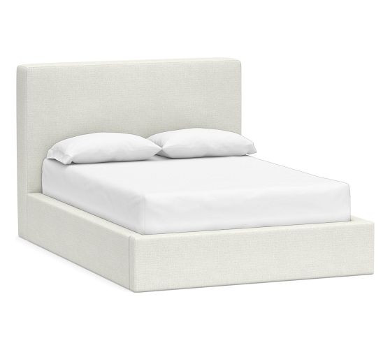 Carmel Upholstered Platform Bed | Pottery Barn (US)