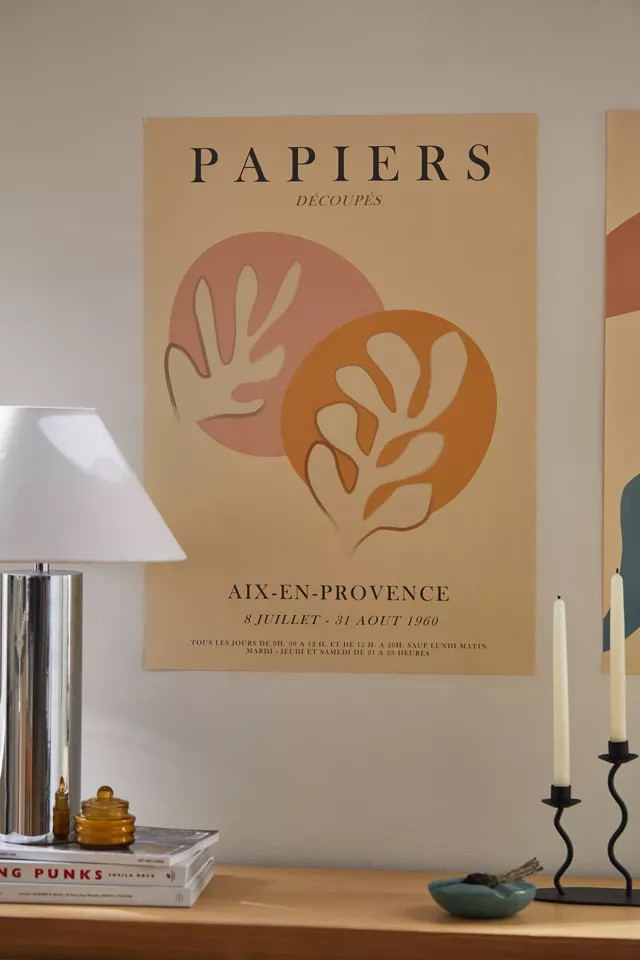 PSTR Studio French Masters Leaf Duo Art Print | Urban Outfitters (US and RoW)