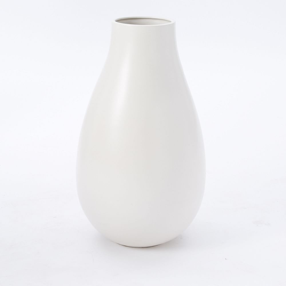 Oversized Pure White Ceramic Collection | West Elm (US)