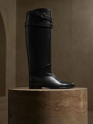 Cheval Leather Riding Boot | Banana Republic (US)