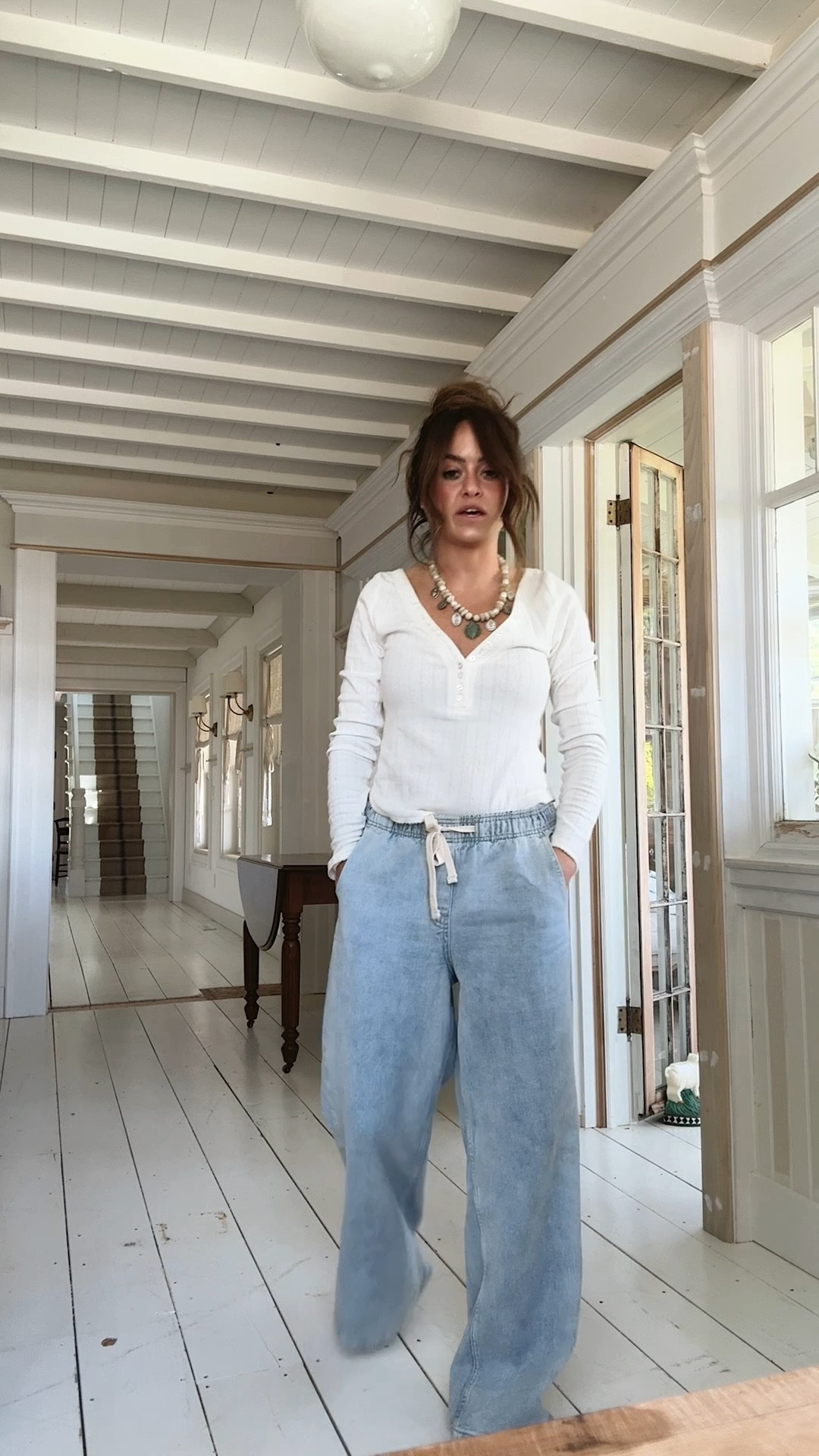 The coziest jeans! These feel like pajama pants. I got them in my normal size. 

#LTKSaleAlert #LTKVideo #LTKStyleTip