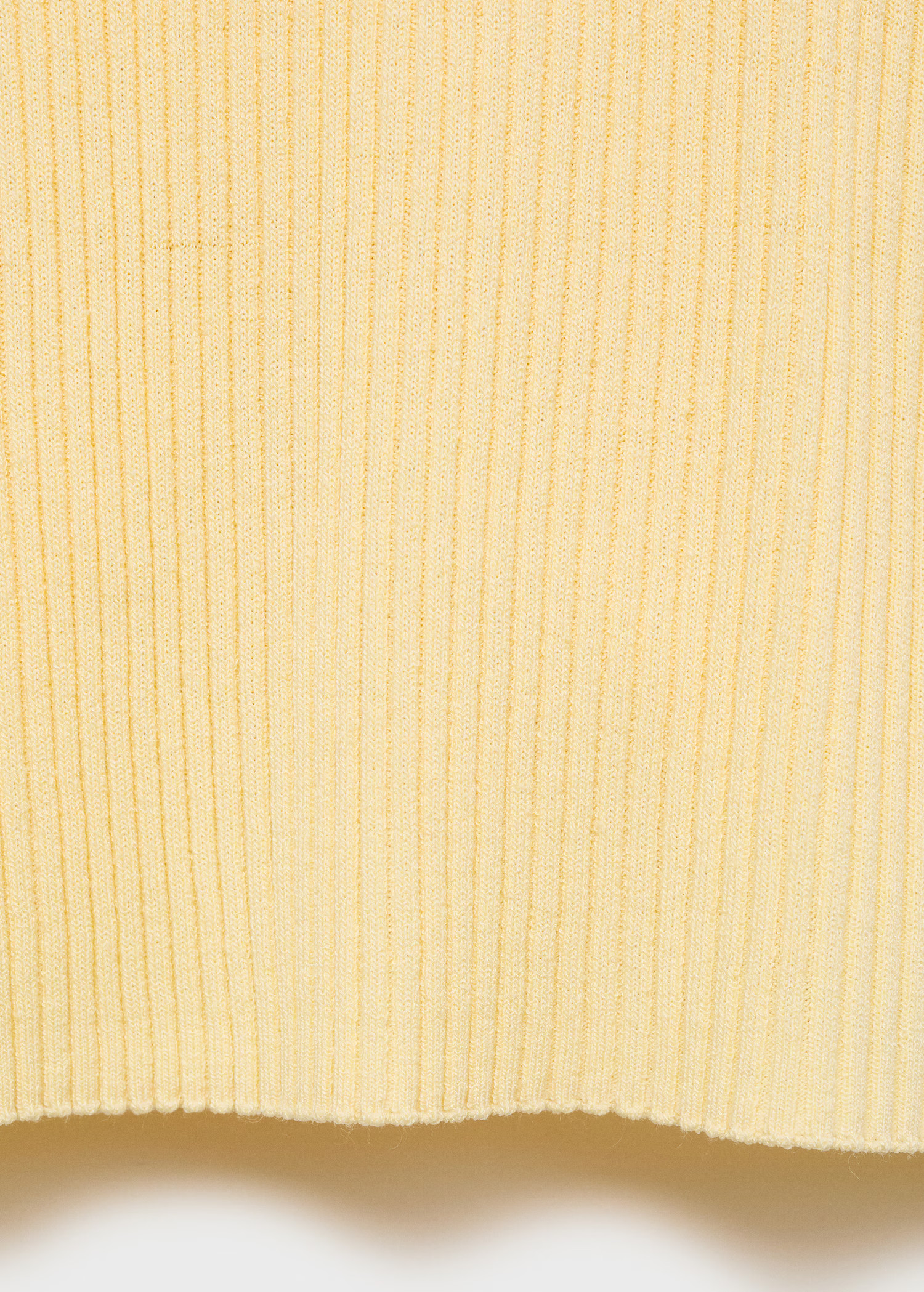 Ribbed knit top - Women | MANGO United Kingdom | MANGO (UK)