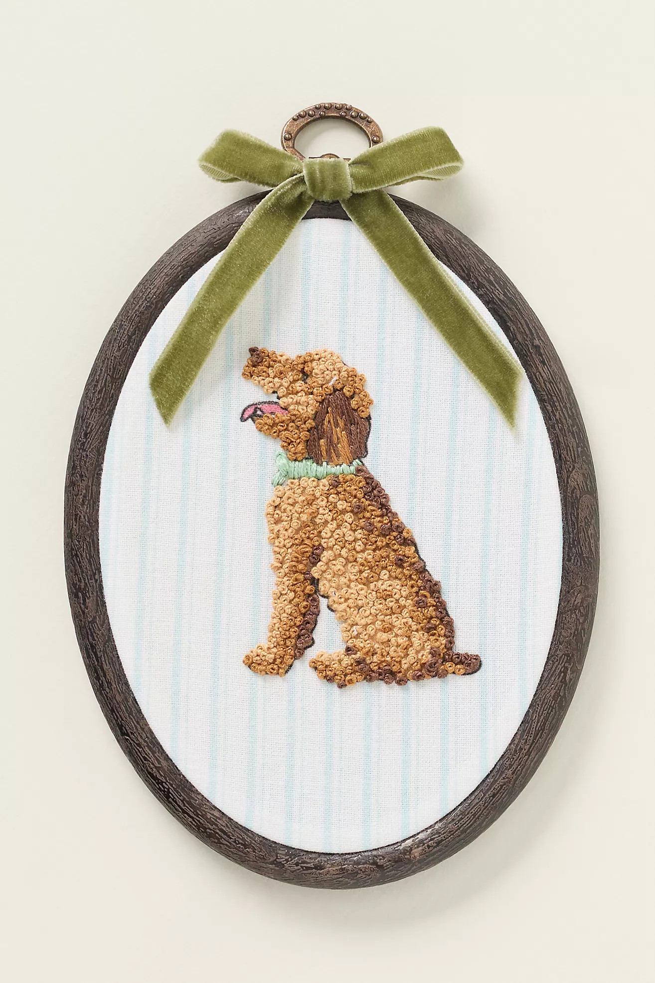 Dog Icon Embroidery Kit | Anthropologie (US)