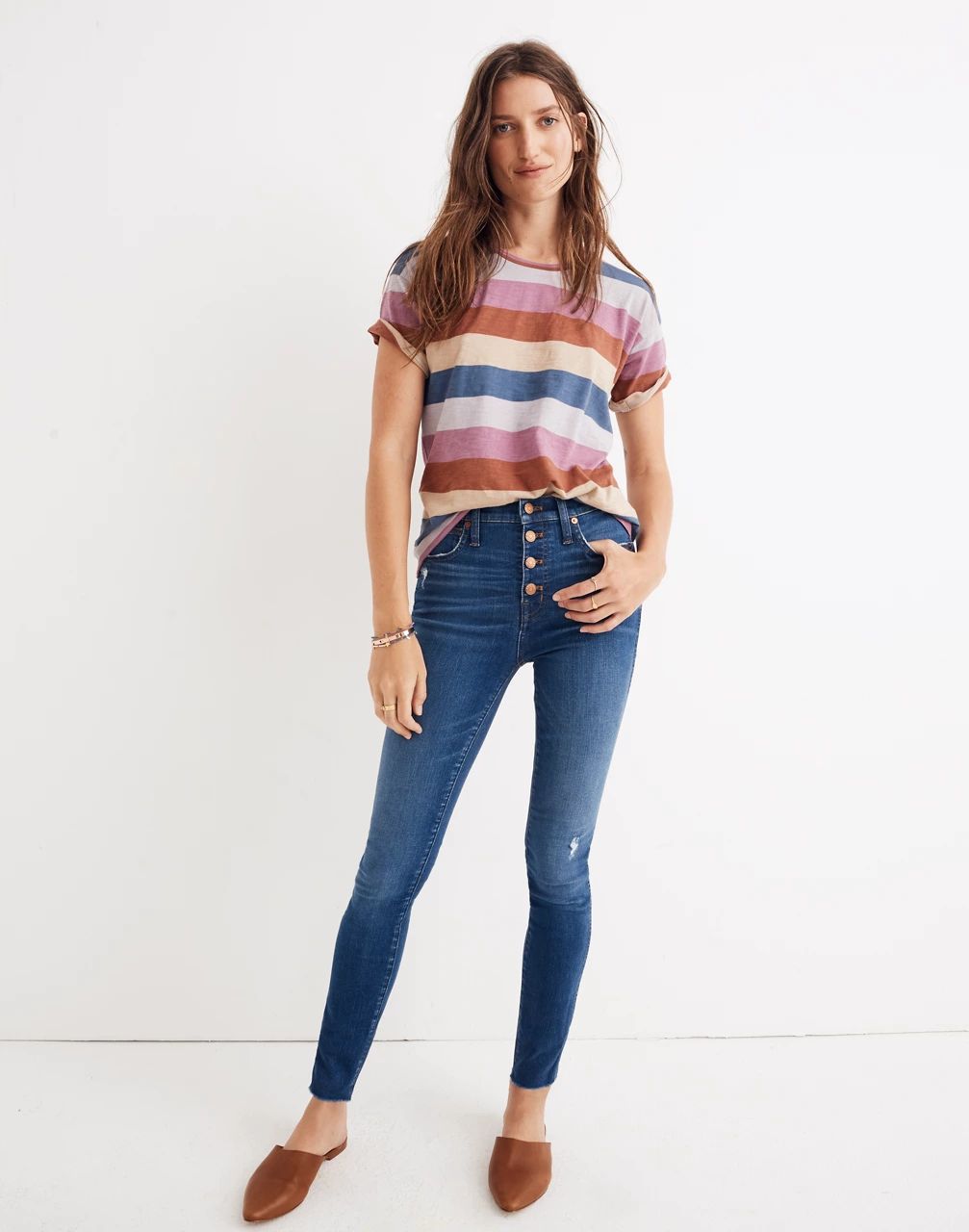 10" High-Rise Skinny Jeans in Hanna Wash | Madewell