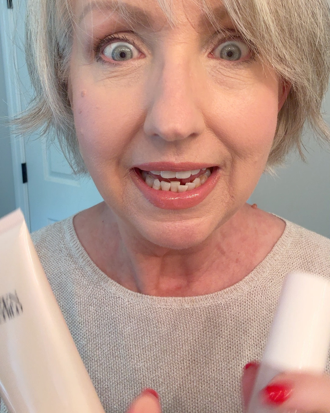 I use and love all of the Colleen Rothschild haircare products but they can give you great results separately, too. If I were to purchase just one it would be the hair serum. Use code JULY25 for 25% off just through 7/31/24. @colleenrothschild #crpartner  

#LTKOver40 #LTKBeauty #LTKSaleAlert