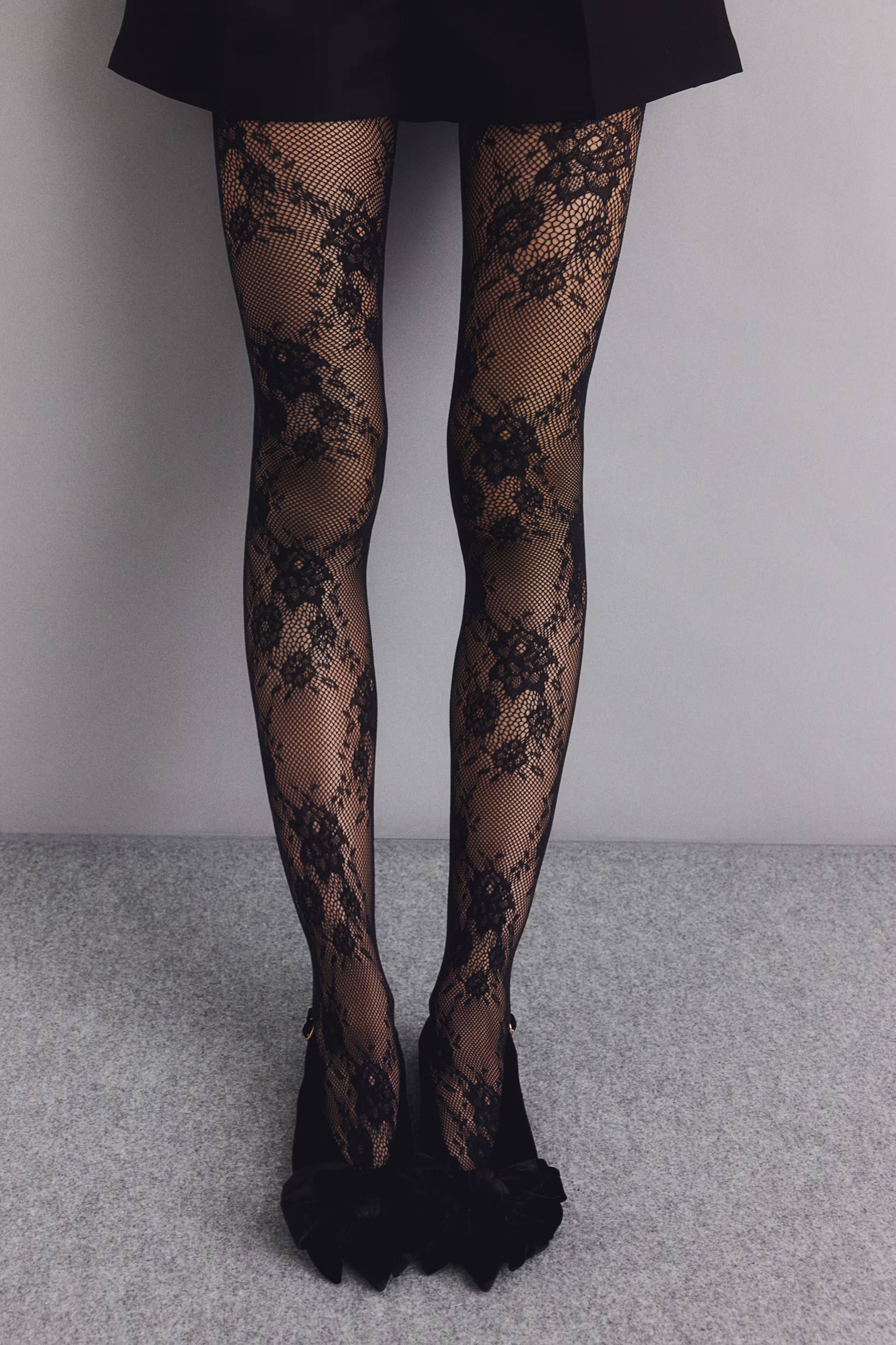 Lace Tights - Black - Ladies | H&M US | H&M (US + CA)