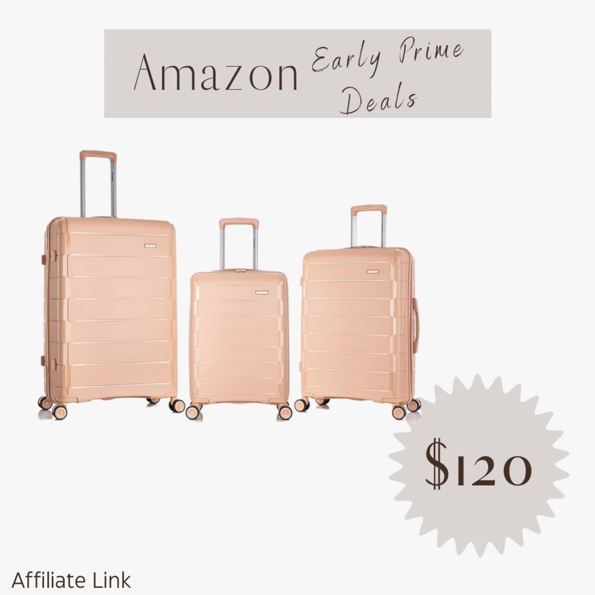 Amazon prime day deals! 


Luggage, luggage set, travel 

#LTKtravel #LTKxPrimeDay